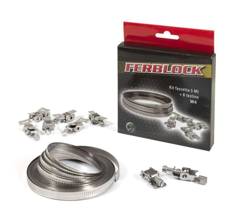 FASCETTA A ROTOLO BANDA 9MM W4 5MT