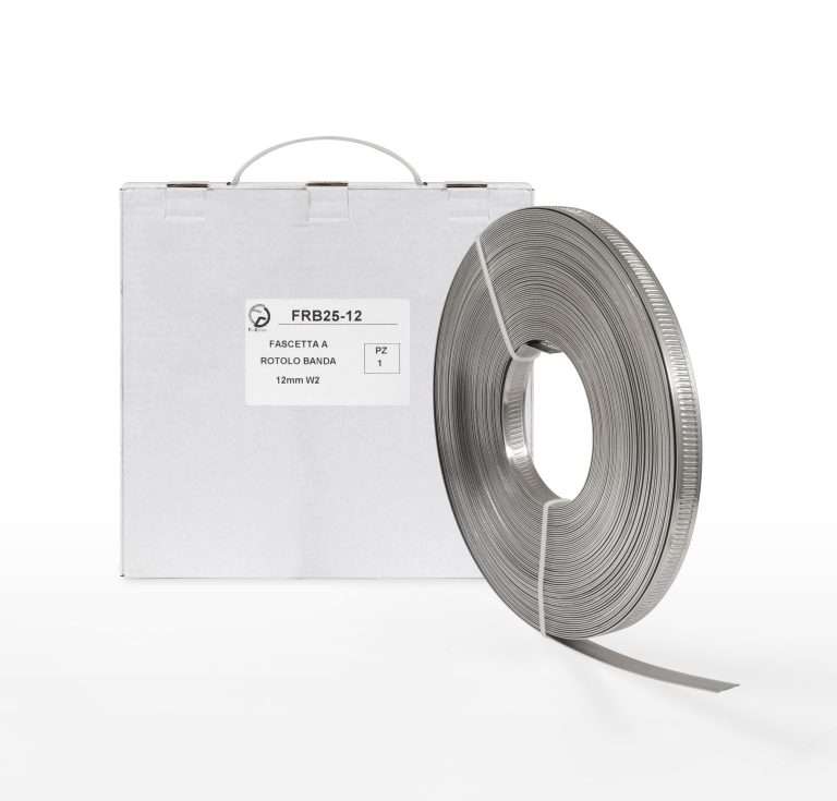 FASCETTA A ROTOLO BANDA 12MM W2 25MT