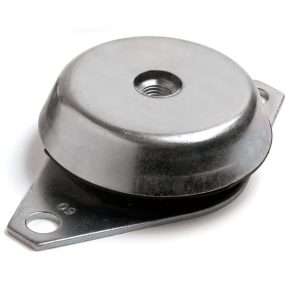 SUPPORTO ANTIVIBRANTE A CAMPANA CON TAMPONE